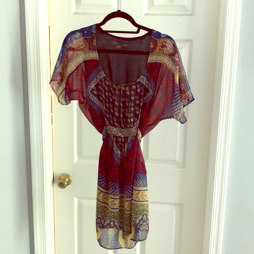 Forever XXI Printed Mini Dress